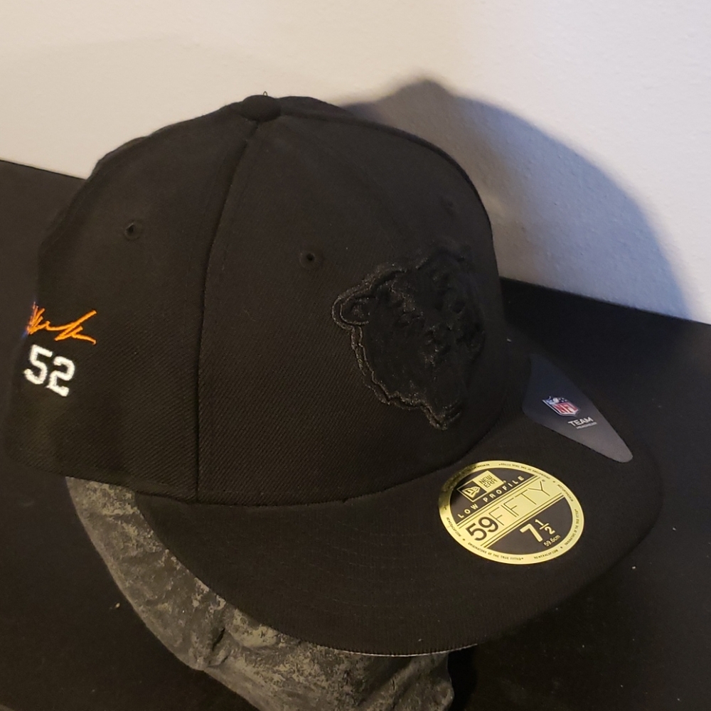 Chicago Bears Hat Black NWT Khalil Mack